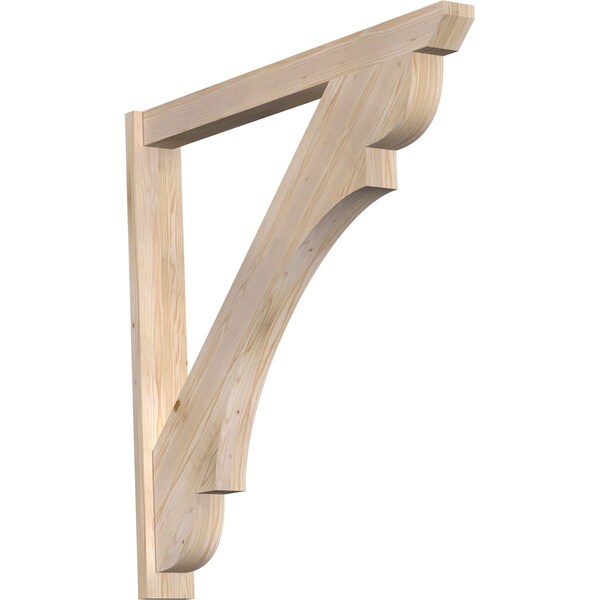 Ekena Millwork Olympic Slat Smooth Outlooker, Douglas Fir, 5 1/2"W x 48"D x 48"H OUT06X48X48OLY06SDF - main